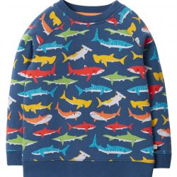 Frugi Sharks Sweatshirt